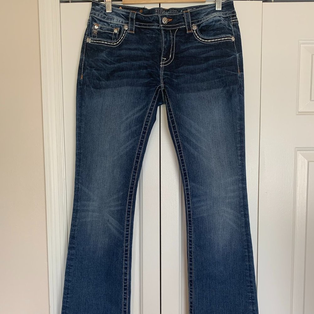 Miss Me Jeans Bootcut JW700825 Boho Pocket Detail